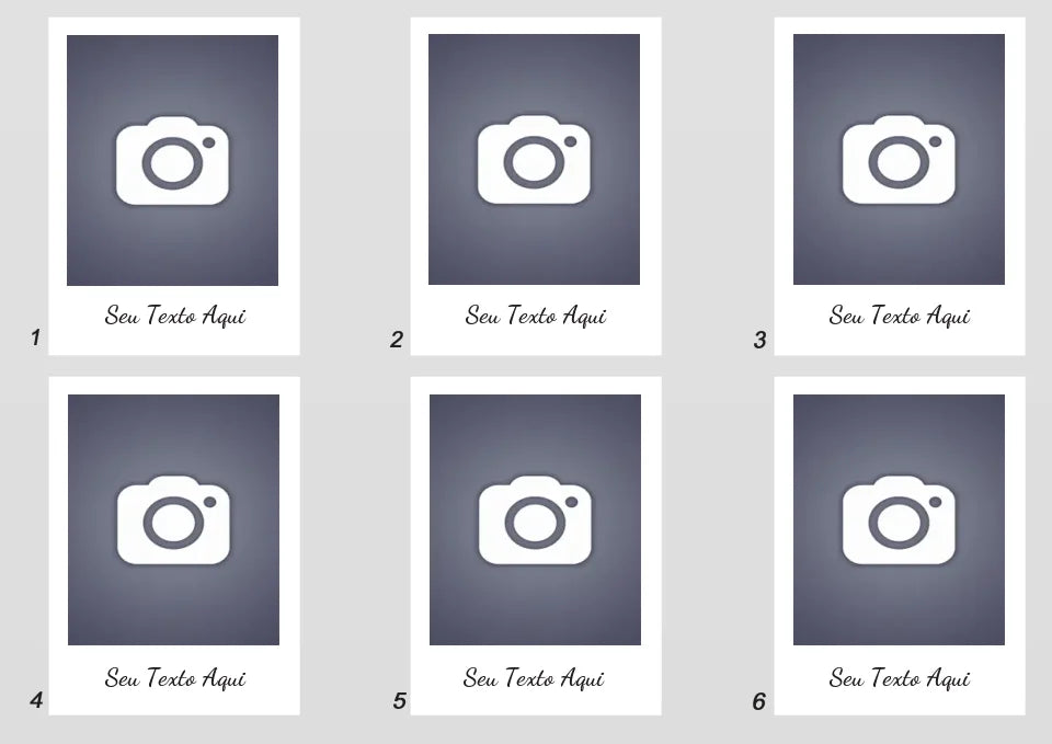 Box Love Polaroid Completo + Quadro