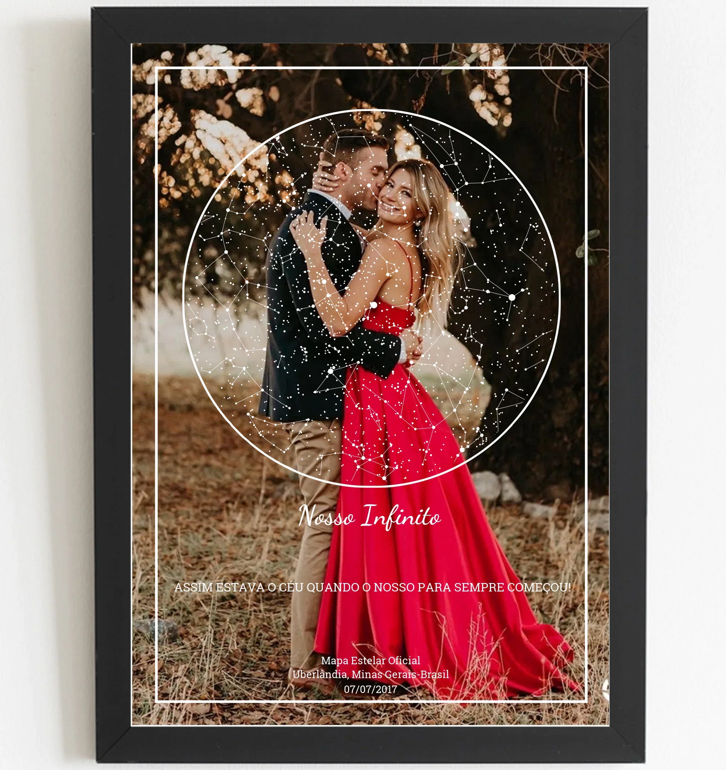 Box Eu te Amo Premium + Quadro