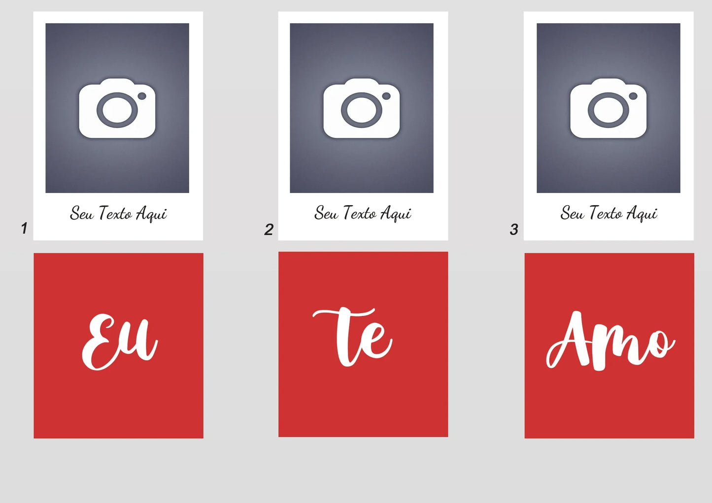 Box Eu te Amo Premium + Quadro